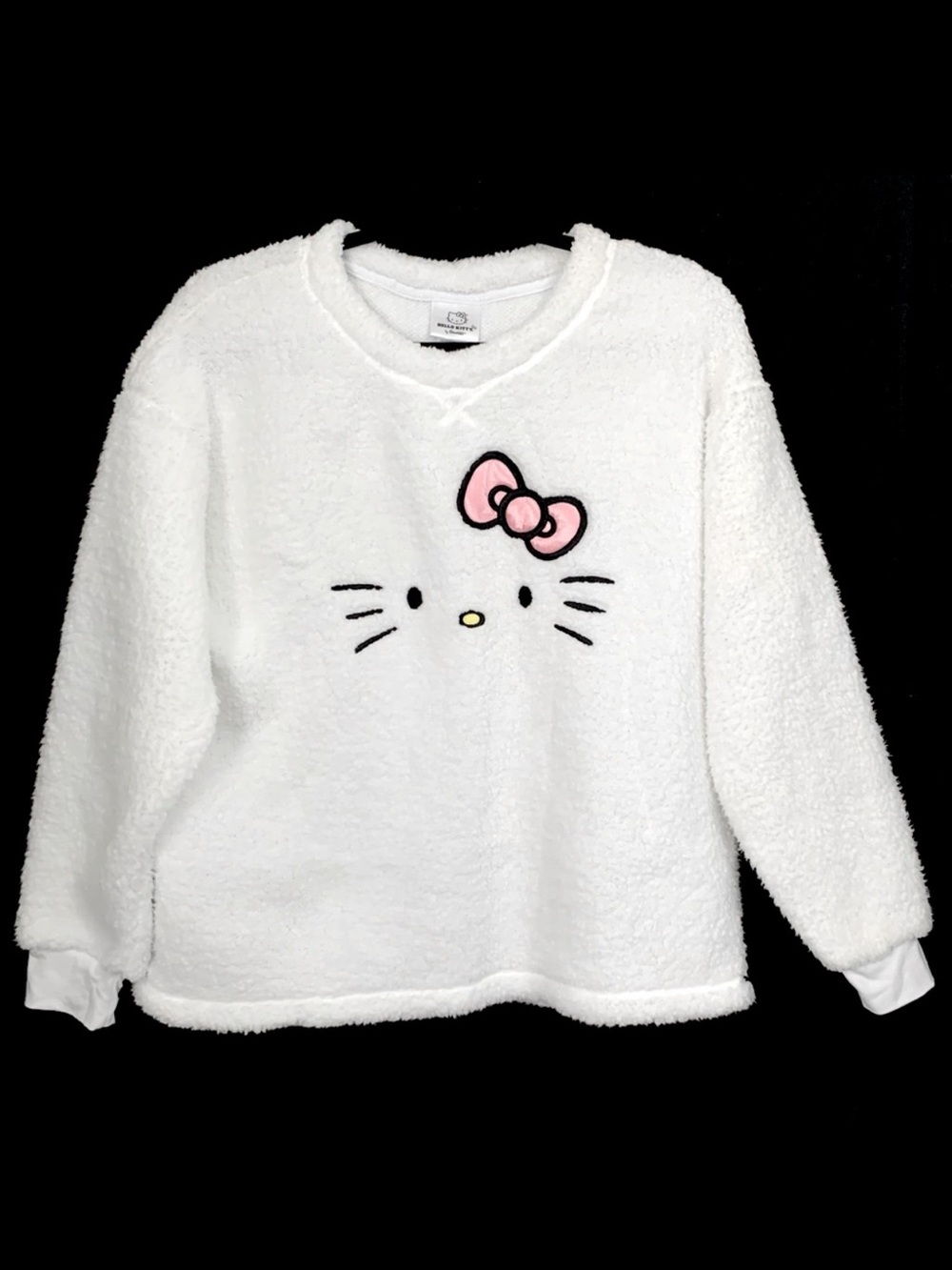Hello Kitty by Sanrio Faux Fur Fuzzy Sleep Sweatshirt